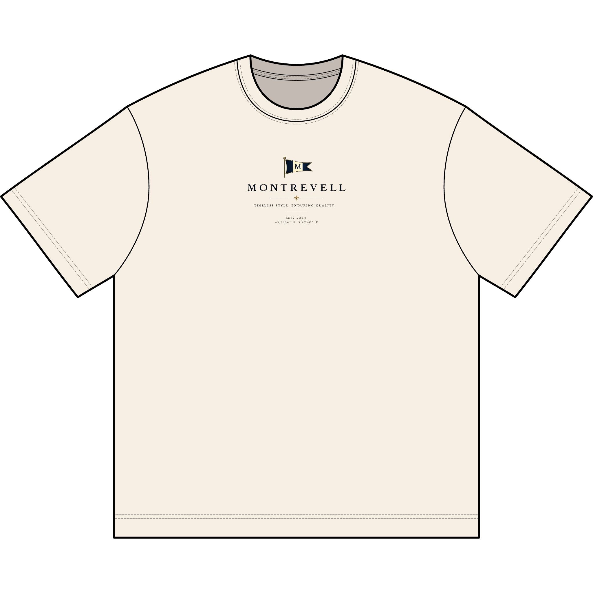 Montrevell 'Money Talks. Taste Decides.' Men's Box Tee — Minimal Luxury Graphic T‑Shirt