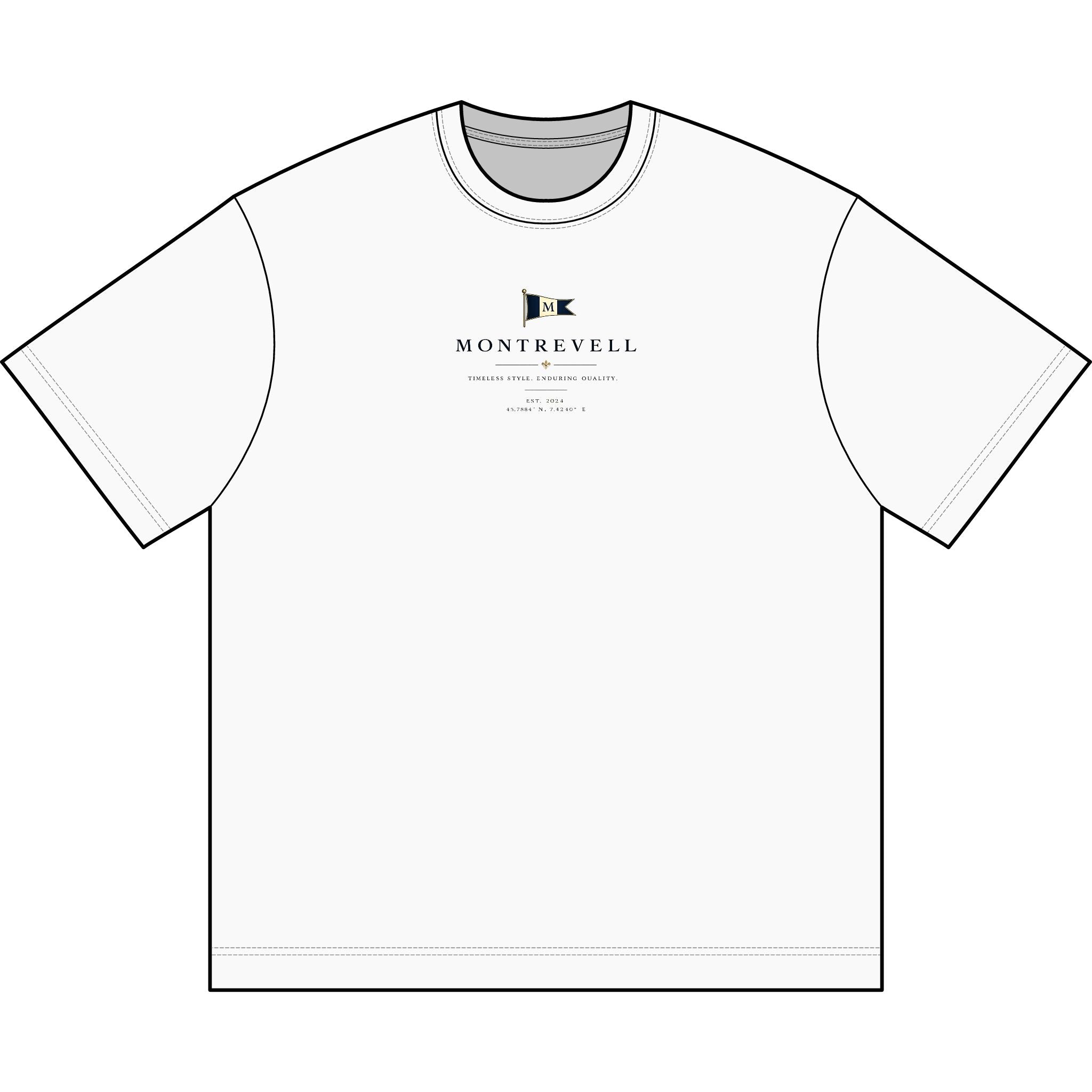 Montrevell 'Money Talks. Taste Decides.' Men's Box Tee — Minimal Luxury Graphic T‑Shirt
