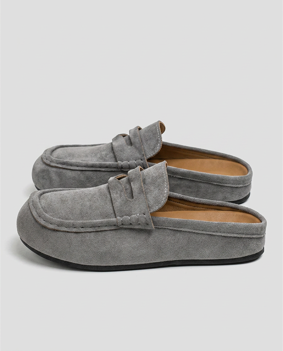 Como Wildleder Mules — Quiet Luxury Pantoletten