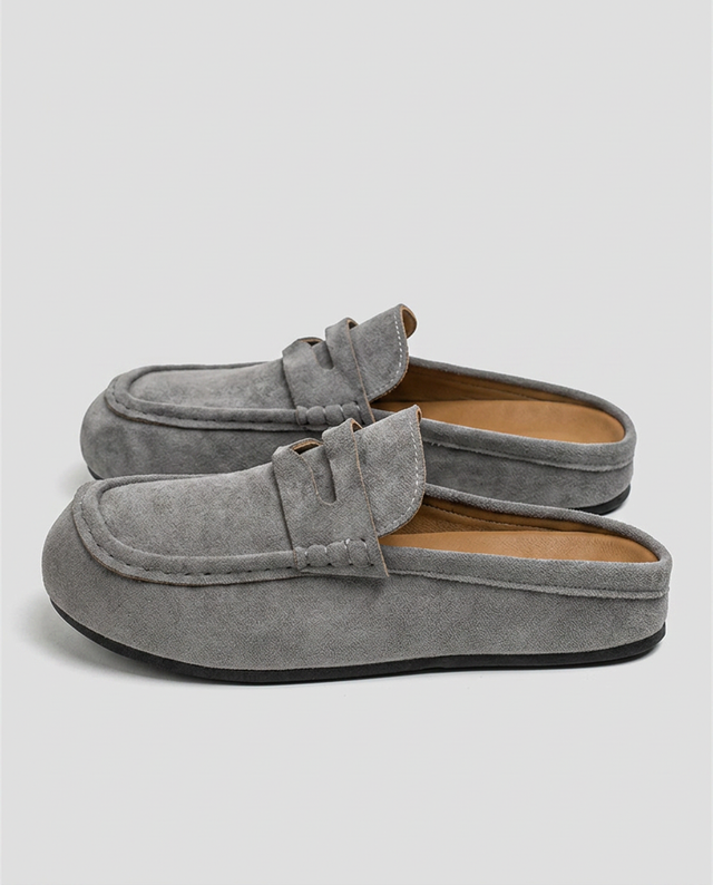 Como Suede Mules — Quiet Luxury Slip-On Clogs