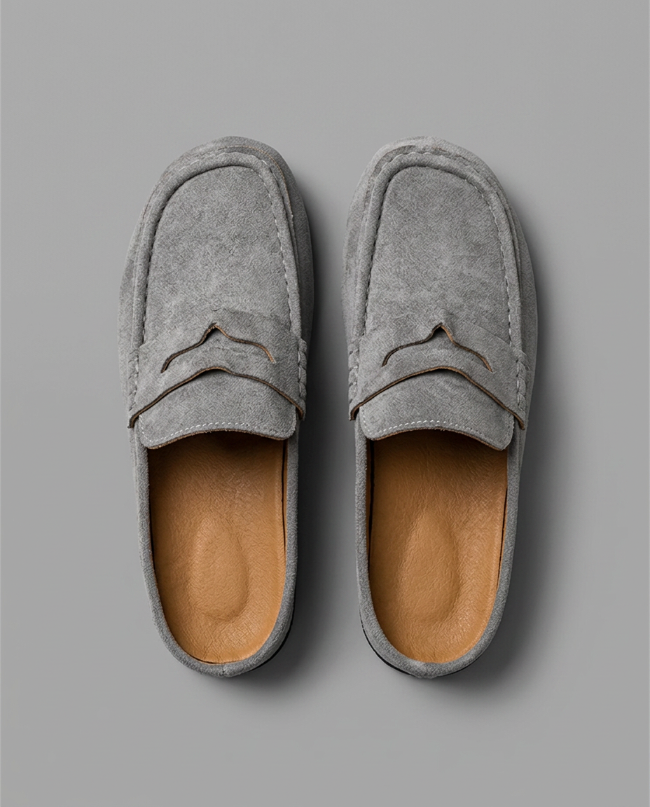 Como Suede Mules — Quiet Luxury Slip-On Clogs