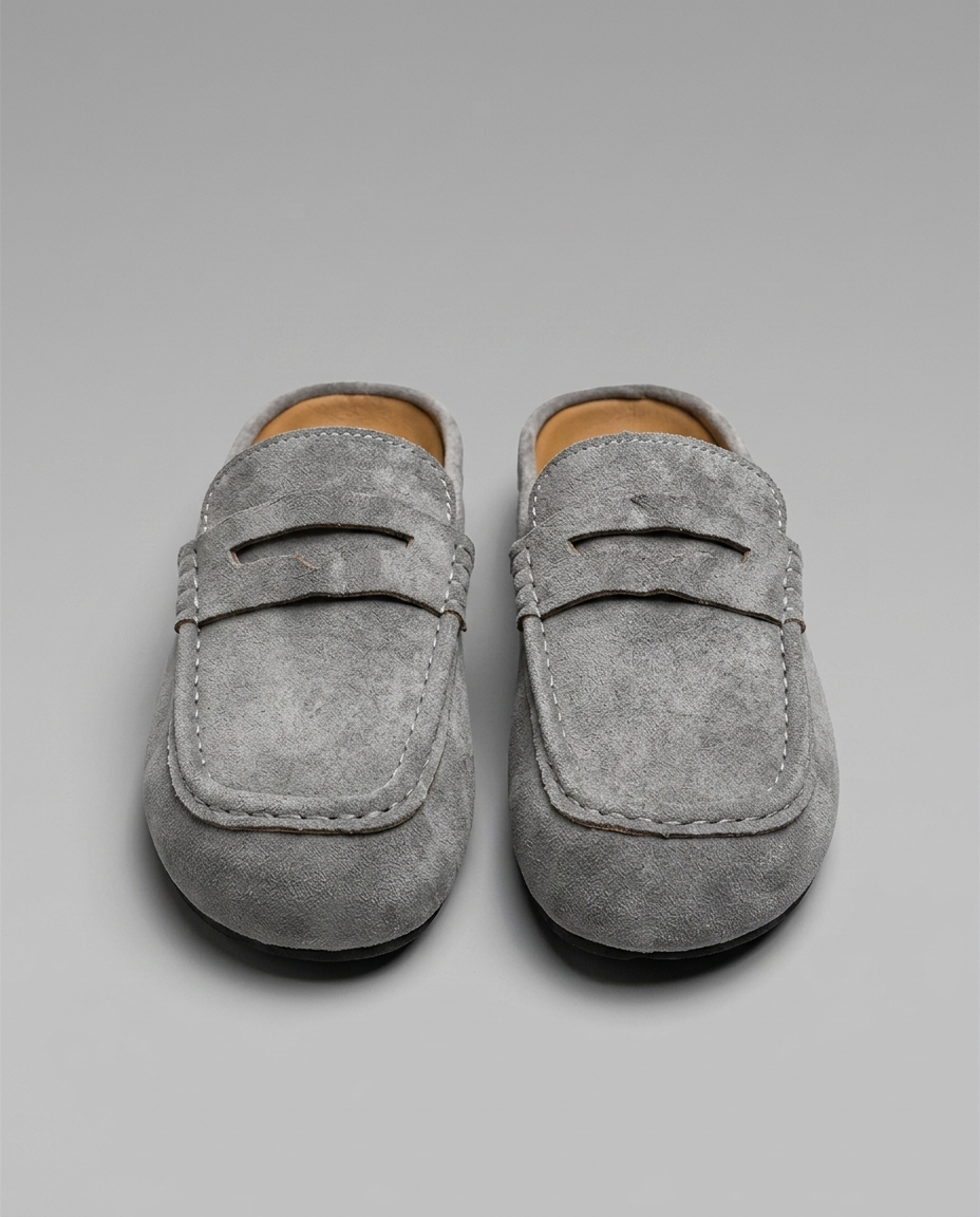 Como Suede Mules — Quiet Luxury Slip-On Clogs